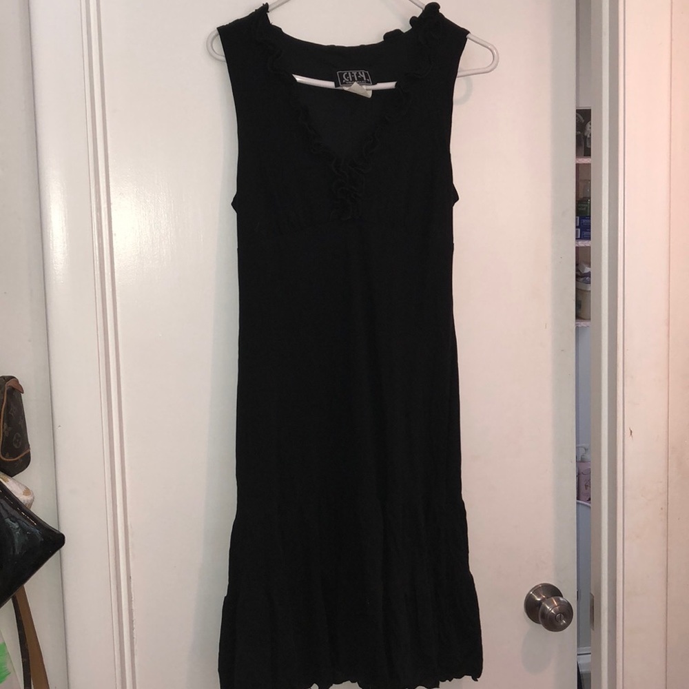 Black Midi Dress